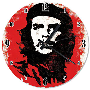 Ernesto Che Guevara Tasarım Duvar Saati