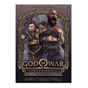 God Of War Ragnarok Mdf Tablo 50cmx 70cm 50x70 cm