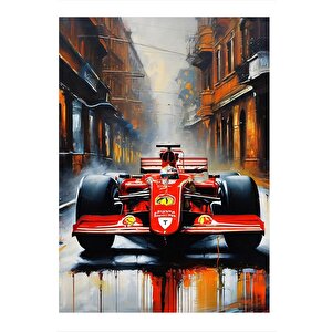 Formula 1 Modern Mdf Tablo 35cm X50cm 35x50 cm
