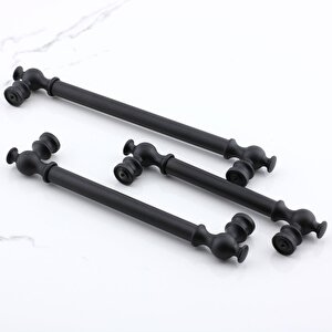 Arya 160 Mm Siyah Kulp Metal Mobilya Mutfak Çekmece Dolap Dolabı Kapak Kulpları Kulbu Kulpu 160 Mm