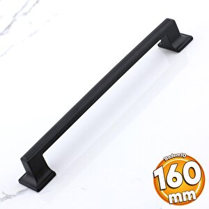 Gama 160 Mm Siyah Kulp Metal Mobilya Çekmece Mutfak Dolap Dolabı Kapak Kulpları Kulbu Kulpu 16 Cm