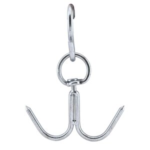 Kasap Et Kancası Kurban Asma Kancası Dönerli Çift Taraflı 8 Mm Çengel