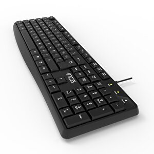 Inca Ik-275qu Q Multımedıa Soft Touch Black Keyboard