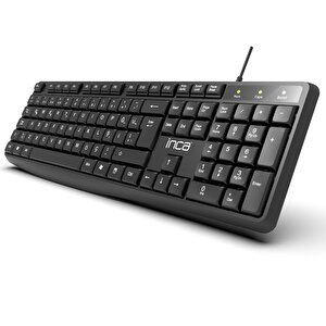 Inca Ik-275qu Q Multımedıa Soft Touch Black Keyboard