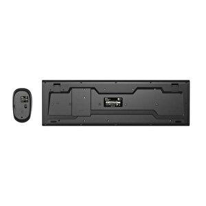 Lenovo Lecoo Kw200 Kablosuz Klavye & Mouse Set Q Siyah