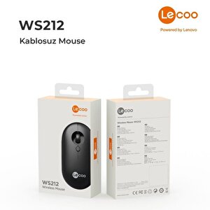 Lenovo Lecoo Ws212 Kablosuz Mouse Siyah