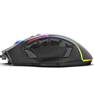 Inca Img-351 Empousa  Rgb Led 12800 Dpi 12 Keys Macro Programmable  Gaming Mouse