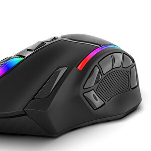 Inca Img-351 Empousa  Rgb Led 12800 Dpi 12 Keys Macro Programmable  Gaming Mouse