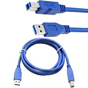 Pm-15504 Usb 3.0  Mavi̇ 1.8 Metre Yazici Kablosu