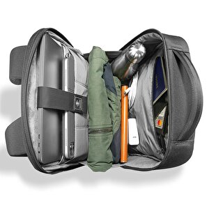 Tomtoc H62-e02d - T60m1d1 16" Siyah Explorer-h62 Notebook Sırt Çantası