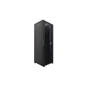 Canovate 42u 800x800mm 19'' Dikili Tip Network Rack Kabinet Siyah 2 Yıl Üretici Garantili