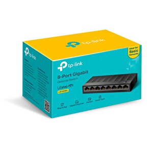 Tp-link Ls1008g 8 Port 10/100/1000mbps Masaüstü Ethernet Switch