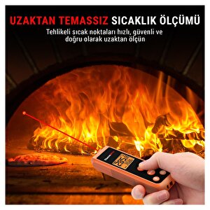 Tp410 Mini Endüstriyel Kızılötesi Katı-sıvı Sıcaklık Ölçer