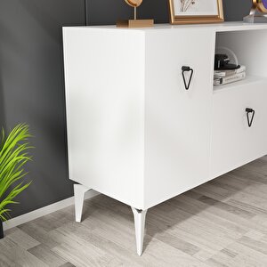 Si̇ena Konsol 3 kapaklı - Beyaz