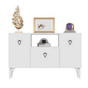 Si̇ena Konsol 3 kapaklı - Beyaz