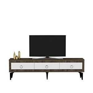 Selen Tv Sehpası (alt Modül) Ceviz-Beyaz