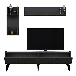 Vi̇ta Tv Üni̇tesi̇ Takimi Antrasit (Ceviz Desen)