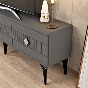 Mi̇das Tv Üni̇tesi̇ Takimi 180 Cm Antrasit-Gümüş
