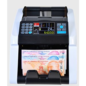 Kaan Mix Tl Ve Euro Karışık, Dolar Adet Sayım Kontrollü Ofis Tipi Para Sayma Makinesi(sesli̇ Konuşma)