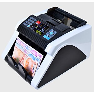 Kaan Mix Tl Ve Euro Karışık, Dolar Adet Sayım Kontrollü Ofis Tipi Para Sayma Makinesi(sesli̇ Konuşma)