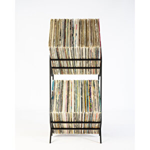Pikaplık Plaklık Cd Organizer Metal Dvd Düzenleyici