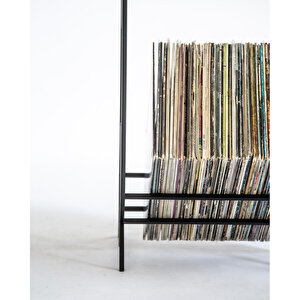 Pikaplık Plaklık Cd Organizer Metal Dvd Düzenleyici