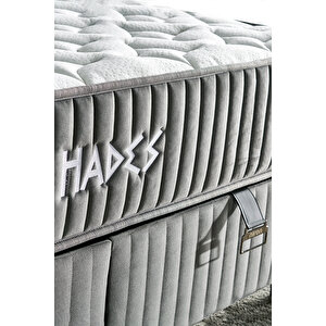 Niron Hades Yatak Seti – 120x200 Tek Kişilik Paket Yaylı Orta Sert Full Ortopedikortopedik Yatak Lüks Baza Ve Başlık Takımı