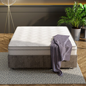 Yatak 150x200 cm Omurga Destekli Pocket Yaylı Yatak Julya Full Ortopedik Yatak