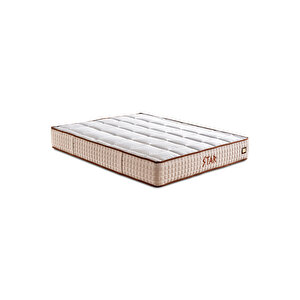 Niron Star Yatak Seti100x200 Tek Kişilik Full Ortopedik Yaylı Lüks Sert Yatak, Lüks Baza Ve Başlık Takımı