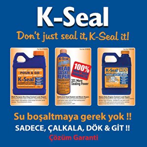 K-seal Hd Çok Amaçlı Sıvı Soğutma Sıvısı Radyatör Kaçak Kalıcı Onarım 472ml