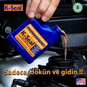 K-seal Çok Amaçlı Sıvı Soğutma Sıvısı Radyatör Kaçak Kalıcı Onarım 236ml