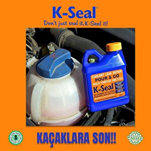 K-seal Çok Amaçlı Sıvı Soğutma Sıvısı Radyatör Kaçak Kalıcı Onarım 236ml