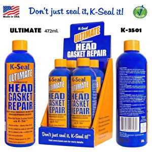 K-seal Ultimate Çok Amaçlı Sıvı Soğutma Sıvısı Radyatör Kaçak Kalıcı Onarım 472ml