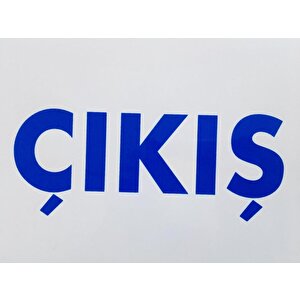 Uyarı Levhası Çıkış "1651"