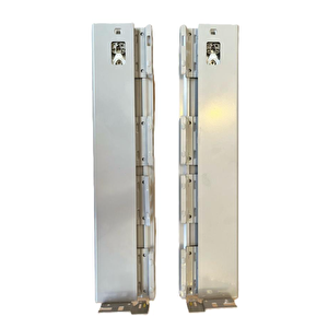 Alpha Box Çekmece Rayı Gri̇ Bordürsüz 500mm