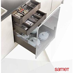 Smart Flow Çekmece Rayı Bordürsüz 500mm