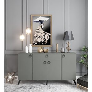 Süper Konsol - Antrasit - 180cm 180 cm