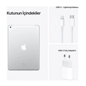 Apple Ipad 9.nesil 256gb  10.2" Wifi Cellular Tablet- Mk4h3tu/a Gümüş