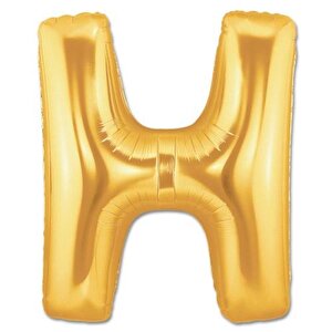 Himarry H Harf Folyo Balon Altın Renk  40 Inç