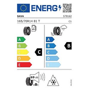 165/70 R14 81t All Weather Oto Dört Mevsim Lastiği ( Üretim : 2024 )