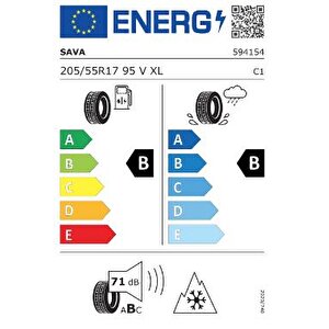 205/55 R17 95v All Weather Xl Oto Dört Mevsim Lastiği ( Üretim : 2024 )