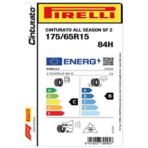 175/65 R15 84h  Cinturato All Season Sf2 Oto Dört Mevsim Lastiği ( Üretim : 2024 )