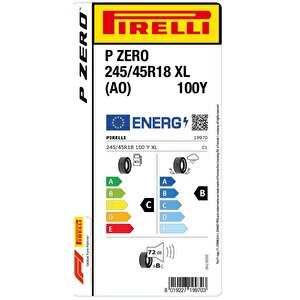 Pirelli 245/45 R18 100y Xl Pzero (ao) Oto Yaz Lastiği (üretim: 2024)