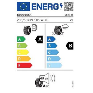 235/55 R19 105w Eagle F1 Asymmetric 5 Mo Xl Oto Yaz Lastiği (üretim:2023)
