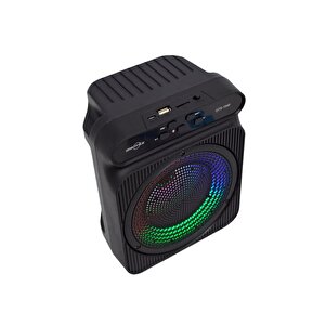 Torima Gts-1548 8w 4" Extra Bass Rgb Işıklı Bluetooth Hoparlör Fm Radyo Usb Tf Aux Destekli Speaker