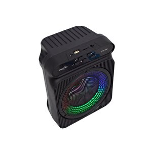 Torima Gts-1548 8w 4" Extra Bass Rgb Işıklı Bluetooth Hoparlör Fm Radyo Usb Tf Aux Destekli Speaker