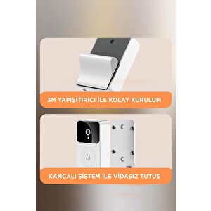 Torima X9  Siyah Akıllı Su Geçirmez Kablosuz Kapı Zili