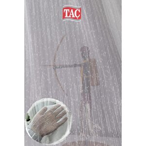 Keten Görünümlü Şantuk Tül Perde Ekstra Gramajlı Dökümlü 1x3 Sık Pile - Kırışmaz Ütü Gerektirmez 280x190 cm