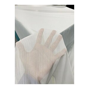 Vakko Şantuklu Ekstra Gramajlı 1/3 Sık Pile Gorgeous Tül Perde - Kırışmaz Ütü Gerektirmez 460x220 cm