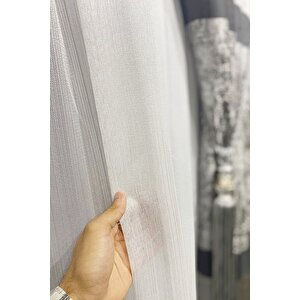 Kanada Tülü Extra Gramajlı 1x3 Sık Pile - Kırışmaz Ütü Gerektirmez 240x230 cm